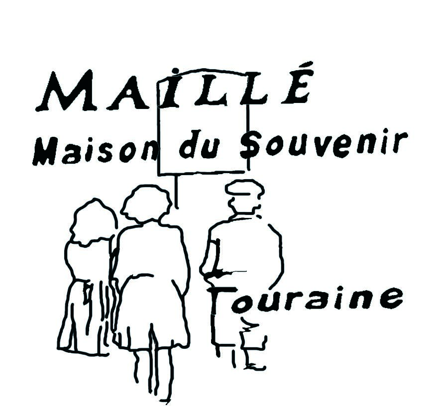 Logo de la Maison du Souvenir de Maillé, lieu de mémoire de la Seconde Guerre mondiale (Indre-et-Loire, 37).